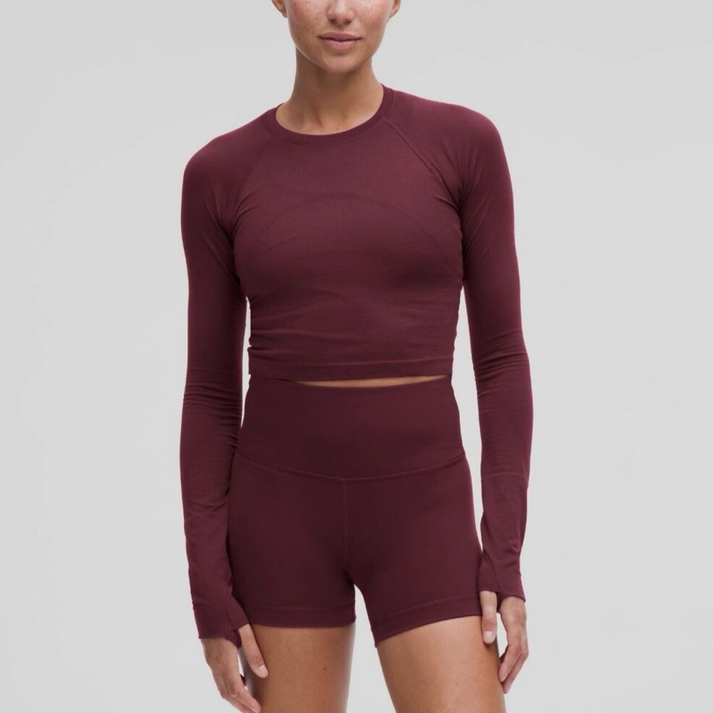 Swiftly Tech Cropped Long-Sleeve Shirt 2.0